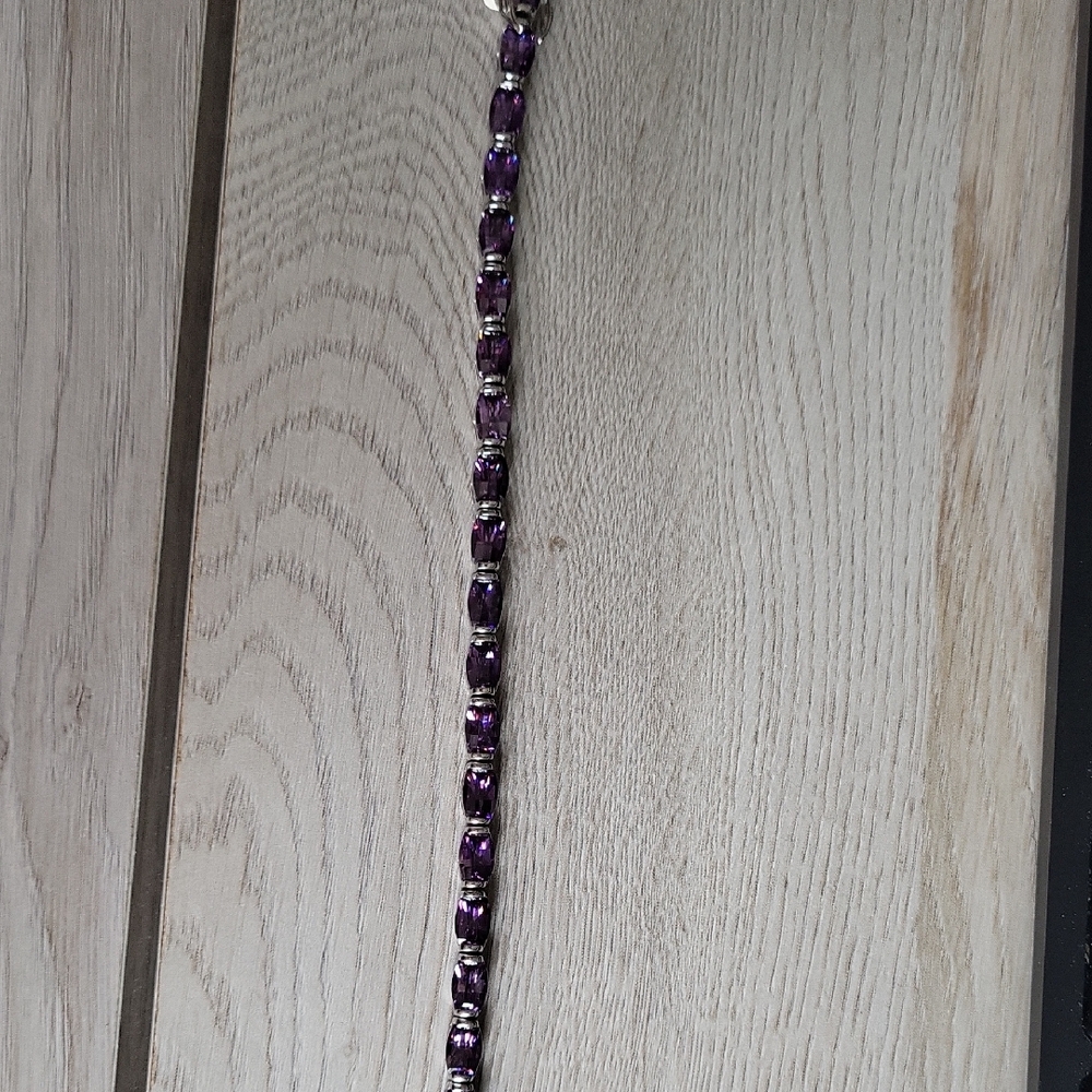 Elegant Purple Bracelet